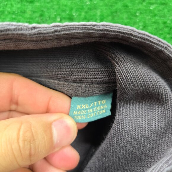 Tommy Bahama Relax Sweater Mens 2XL Gray Long Sleeve Pullover 1/4 Zip Outdoor - Picture 11 of 12